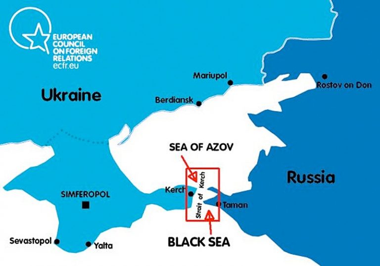 Farlig situation i Azovska sjön – Ukraina önskar att provocera