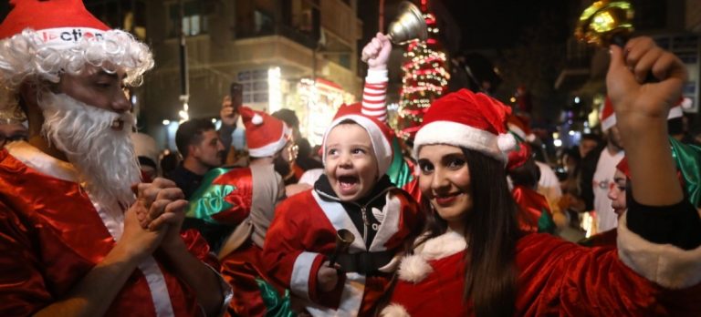 Hoppfullt när Damaskus firade jul i fred – bl.a. tack vare Soleimani.