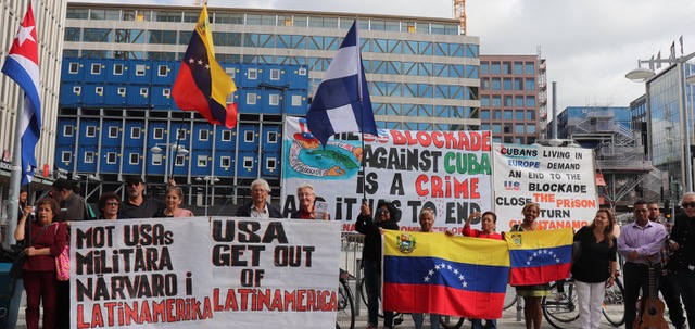 USA:s blockader mot Kuba och Venezuela dödar!