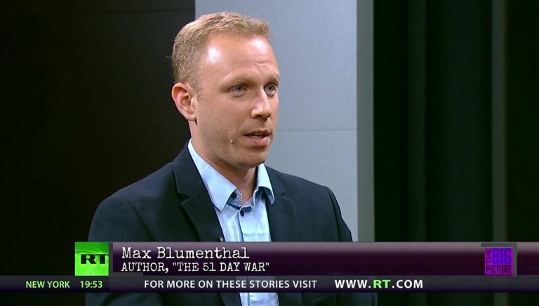 Max Blumenthal. Foto: RT.com