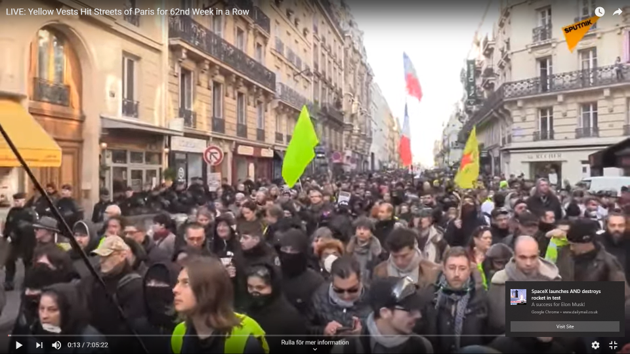 Frankrike: Långvariga stora strejker och Gula Västarna håller ångan uppe.