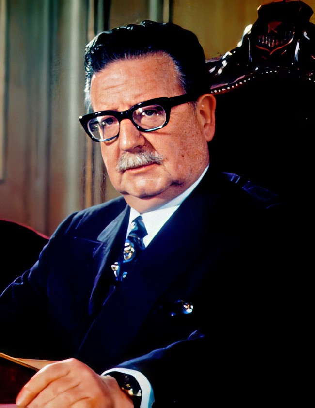 SALVADOR ALLENDE – Chiles president 1970-1973