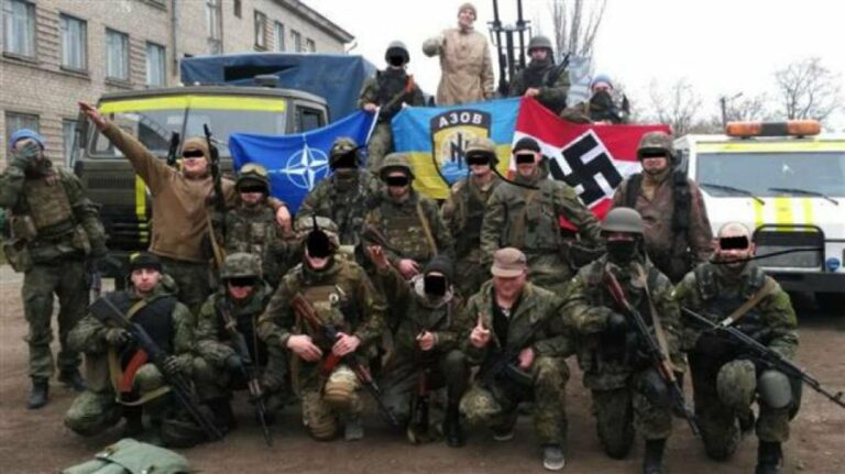 Vad tycker nazisterna? Hör nazistledaren i Ukraina!