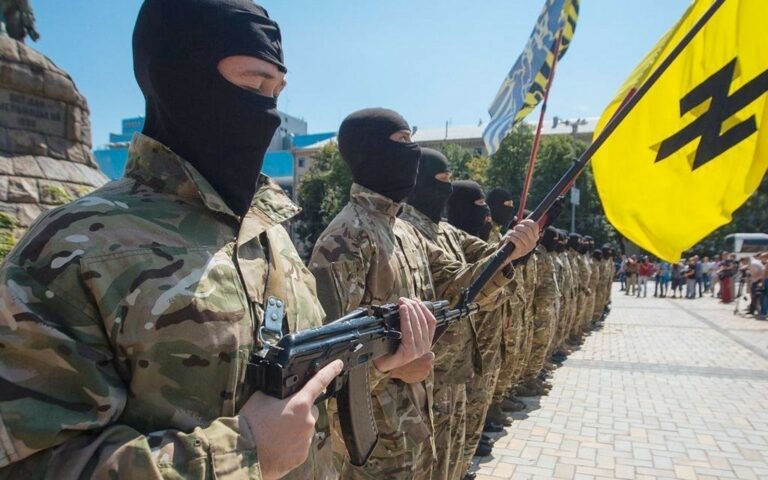 Nygamla uppgifter: USA finansierar nynazistiska Azovbataljonen i Ukraina