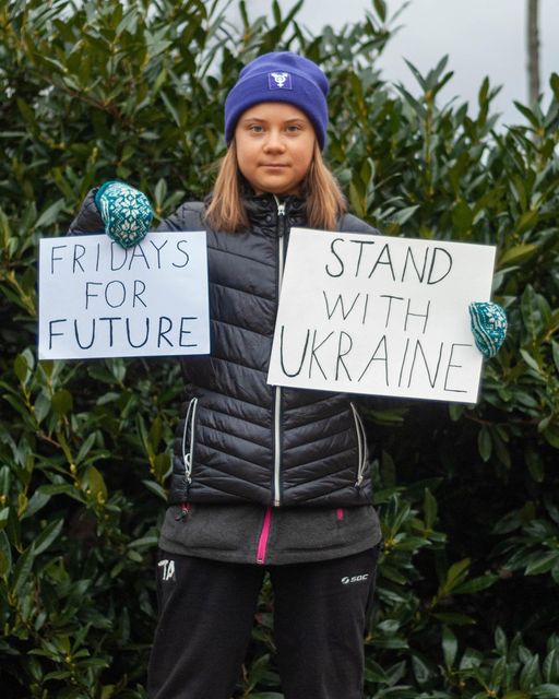 Greta Thunberg och Ukraina