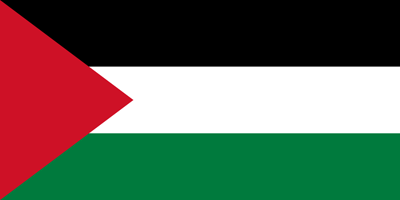 Palestinska flaggan förbjuds