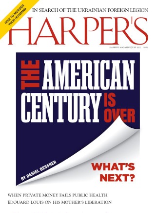 Det ”amerikanska århundradet” är borta – skriver inflytelserika Harpers Magazine.