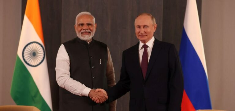 Förbindelserna mellan Indien och Ryssland får en ansiktslyftning