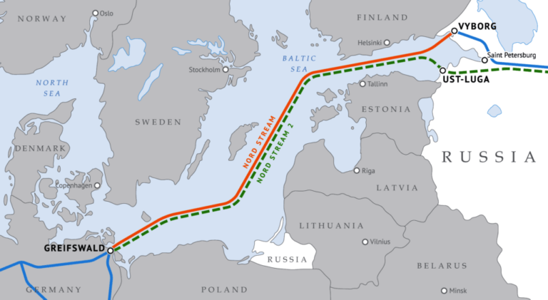 Gazprom avslöjar hopp om att Nord Stream 2 inte har skadats