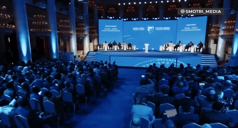 Vladimir Putins färska tal till de afrikanska ledarna