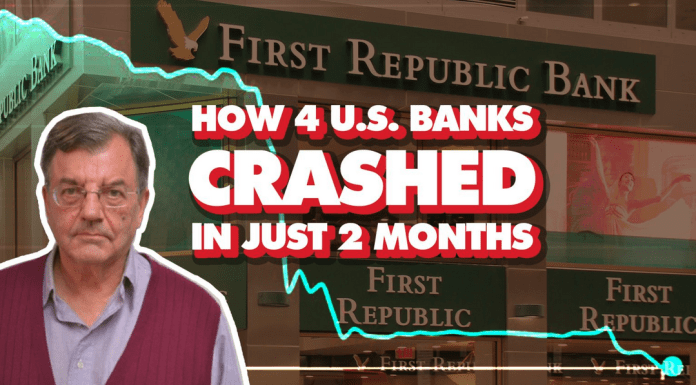 På bara två månader har fyra banker i USA kollapsat!