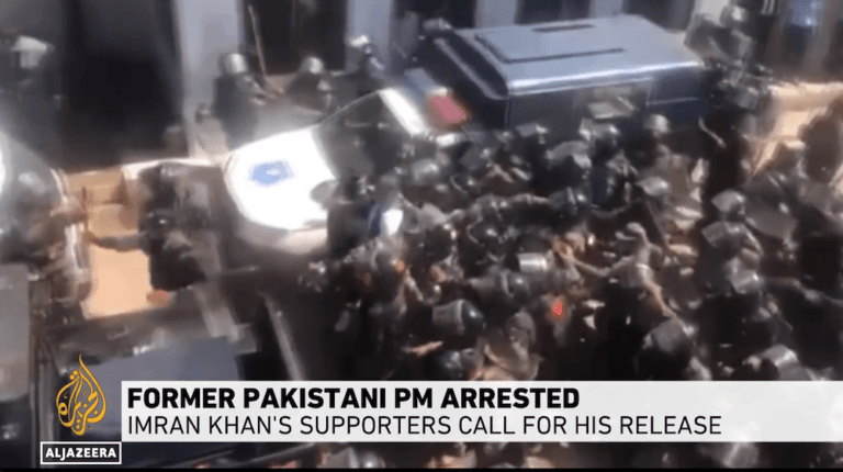 USA:s störtande av Pakistans förre, neutrale premiärminister Imran Khan