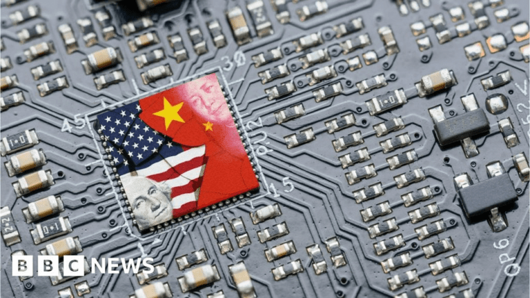 USA för ett teknikkrig mot Kina